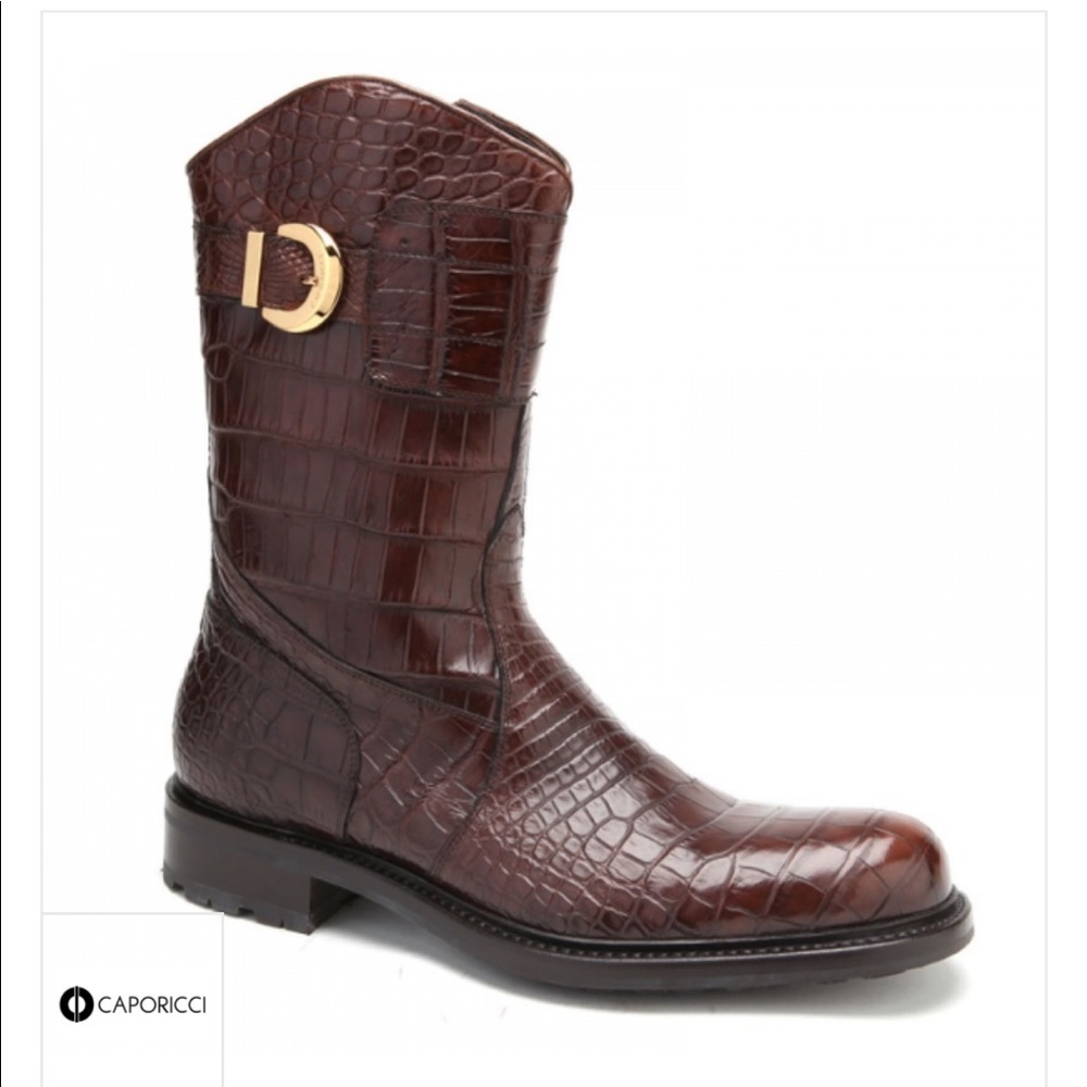 CAPORICCI 573 alligator boots